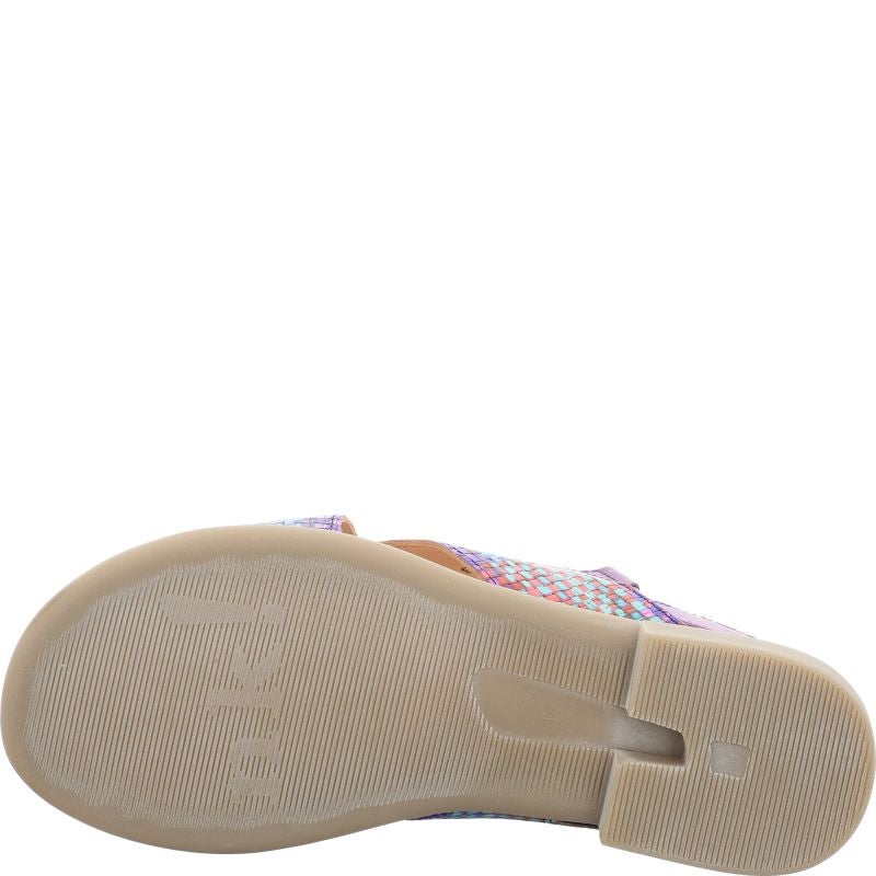 Think KAMAA Woman Strap sandal - Material: Leather in Multi Colour