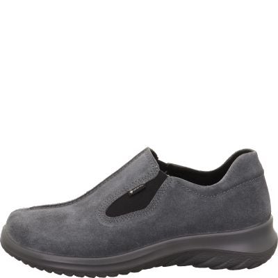 Legero SOFTBOOT 4.0 Damen Slipper - Material: Leder in Grau