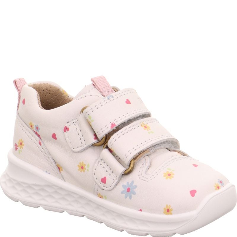 Superfit BREEZE Sneaker high - Material: Leder in Weiß