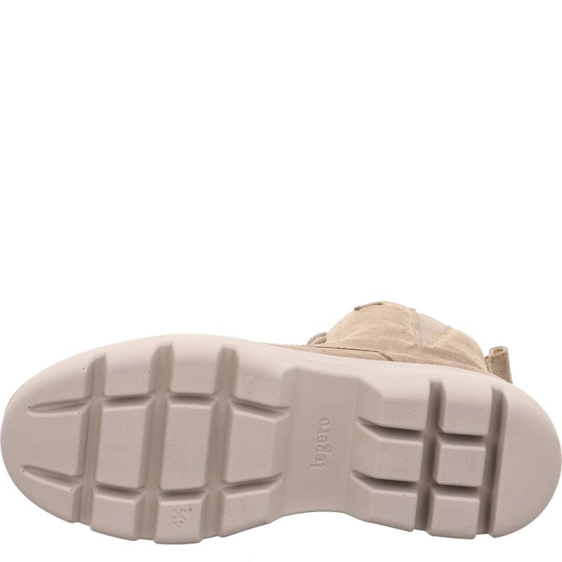 legero ANGELINA Damen Schnürboots - Material: Leder in Beige