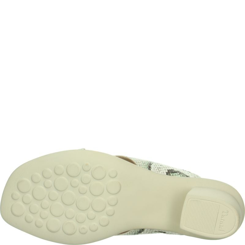 Think VIVI Mules - Material: Leather in Multicolored
