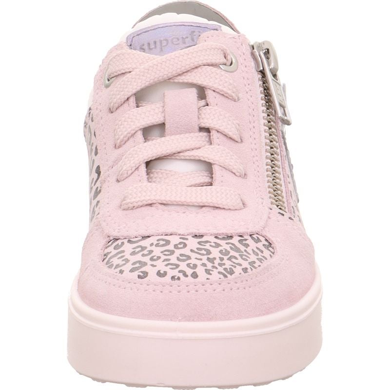 Superfit STELLA Sneaker low - Material: Leder/Sonstiges Material/Textil in Rosa