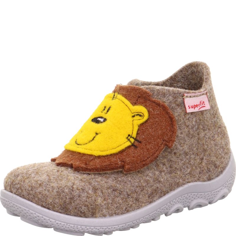 Superfit HAPPY OCTI Boys Slipper - Material: Textile in Beige