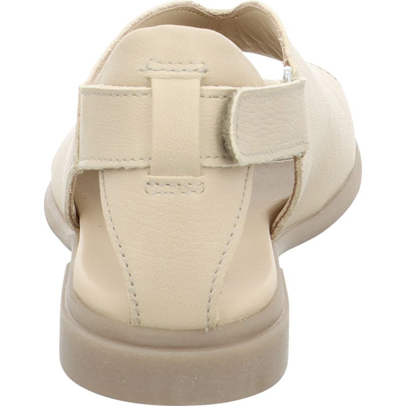 Think KAMAA Strap sandal - Material: Leather in Beige