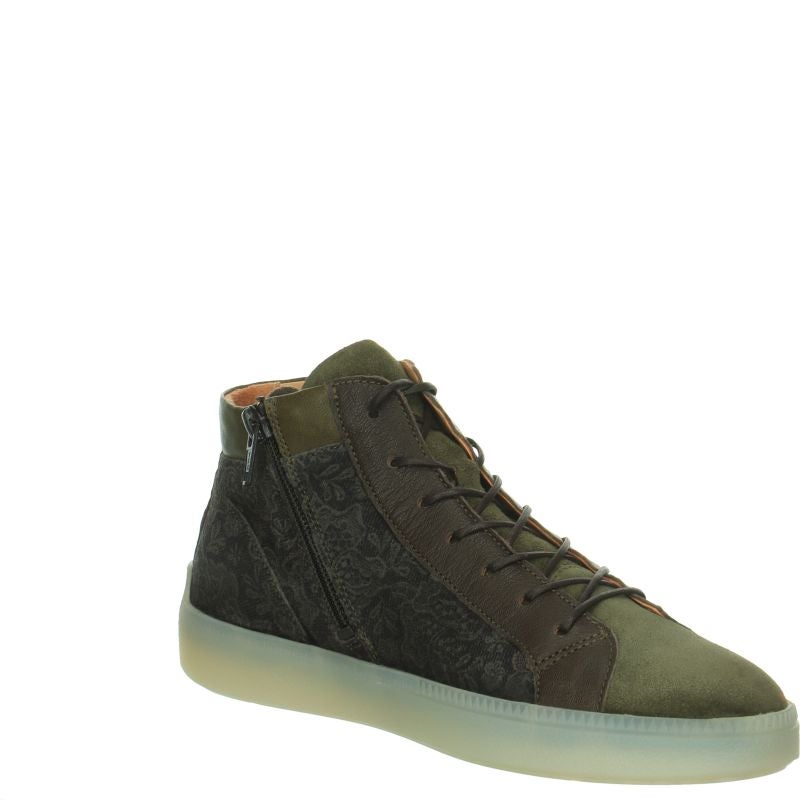 Think TURNA WOMEN Sneakers high - Material: Leather in Grey