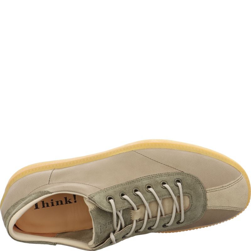 Think TURNA MEN  - Material: Leather in Beige