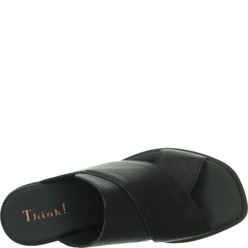 Think VIVI Mules - Material: Leather in Black