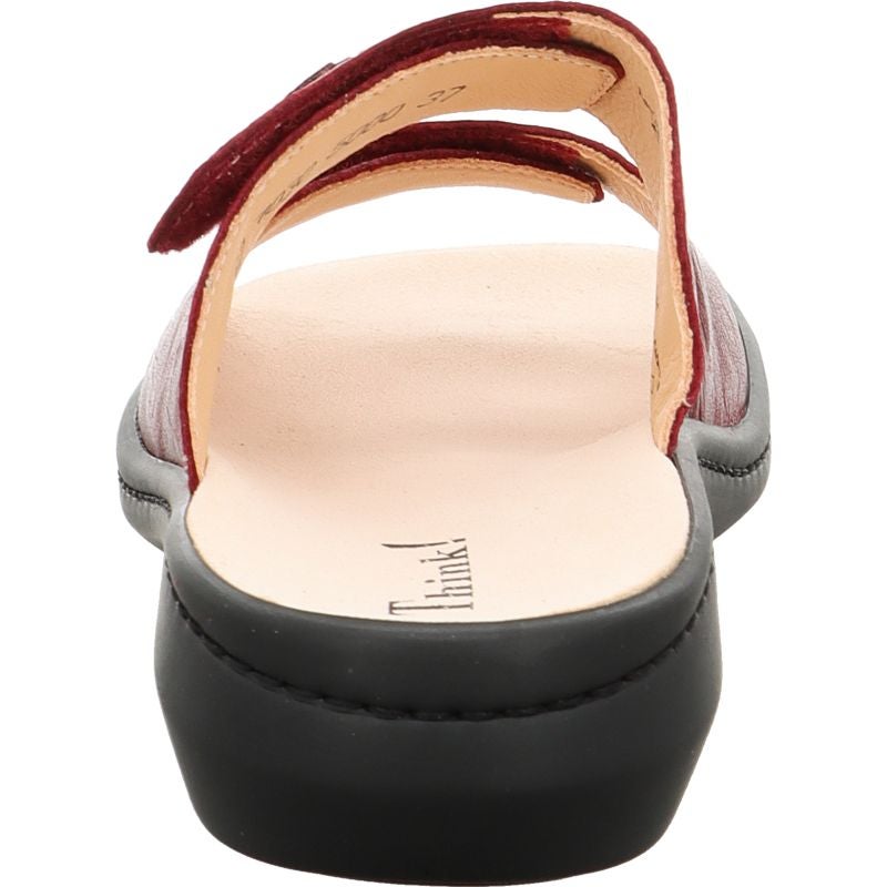 Think CAMILLA DAMEN Woman Mules - Material: Leather in Red