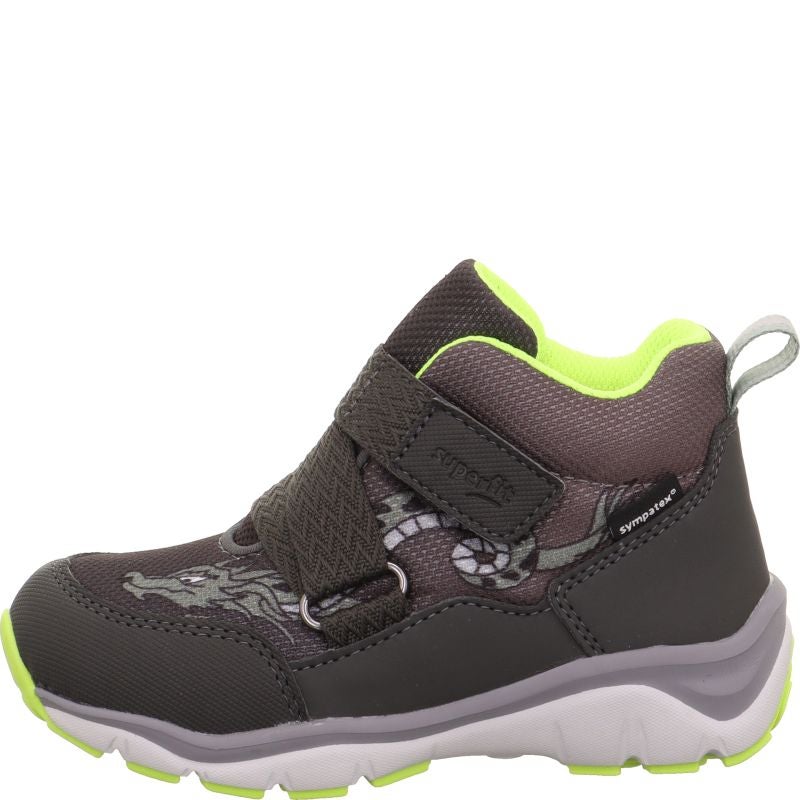 Superfit SPORT5 Jungen Sneaker high - Material: Textil/Sonstiges Material in Grau