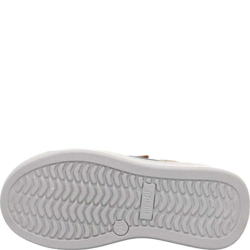 Superfit COSMO Jungen Sneaker low - Material: Leder/Textil in Braun