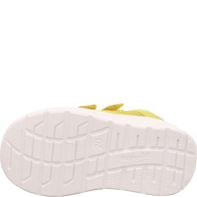 Superfit BREEZE Sneakers low - Material: Leather in Yellow