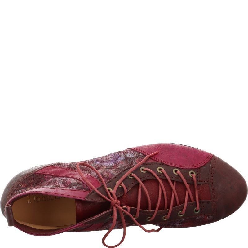 Think! GUAD2 Damen Ankle Boots - Material: Leder in Mehrfarbig