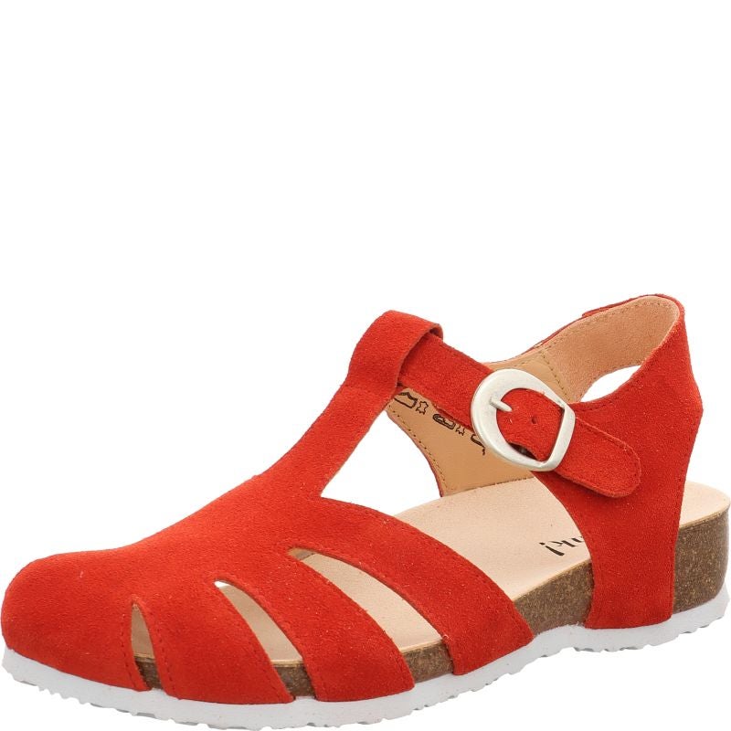 Think JULIA DAMEN Woman  - Material: Leather in Red