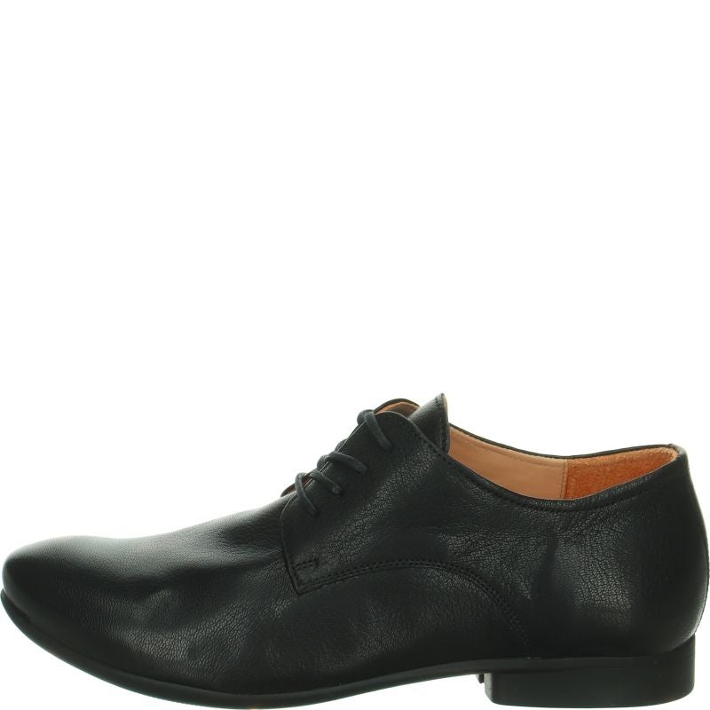 Think GUAD2 Lace up shoe - Material: Leather in Olive