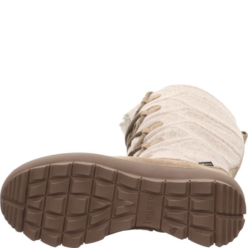Legero NOVARA Damen - Material: Leder/Textil in Beige