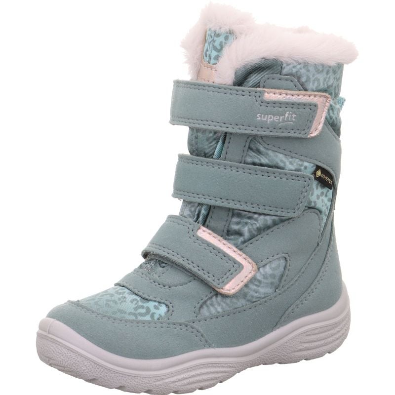 Superfit CRYSTAL Stiefel - Material: Leder/Sonstiges Material/Textil in Grün