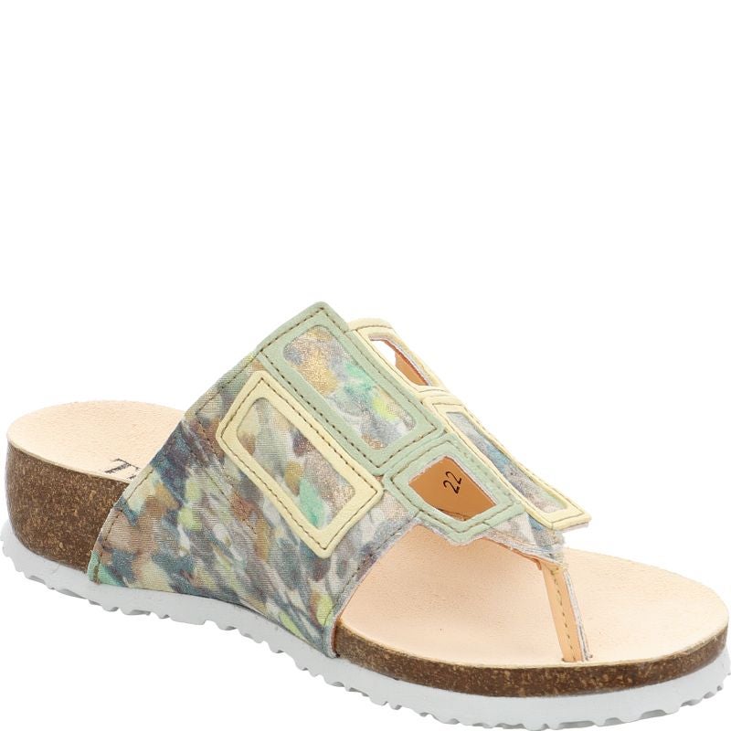 Think JULIA DAMEN Mules - Material: Leather in Multicolored
