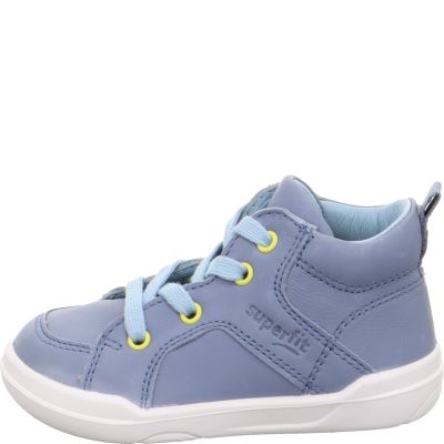 Superfit SUPERFREE Unisex, Boys Sneakers high - Material: Leather in Blue