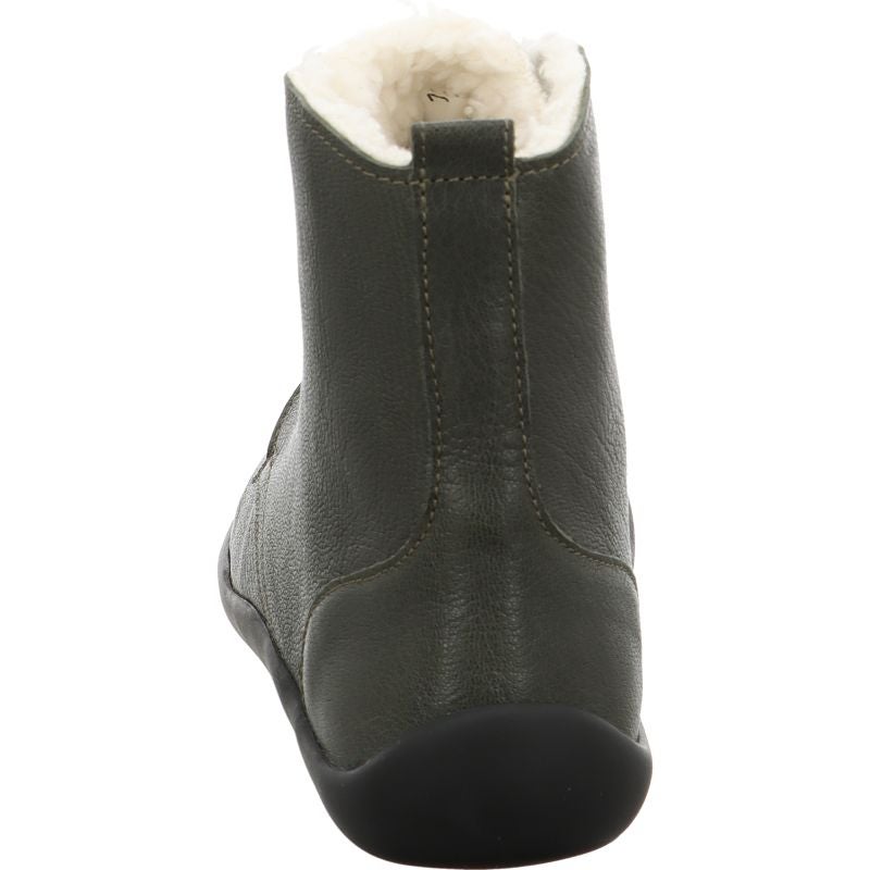 Think! BLO Damen Ankle Boots - Material: Leder in Oliv