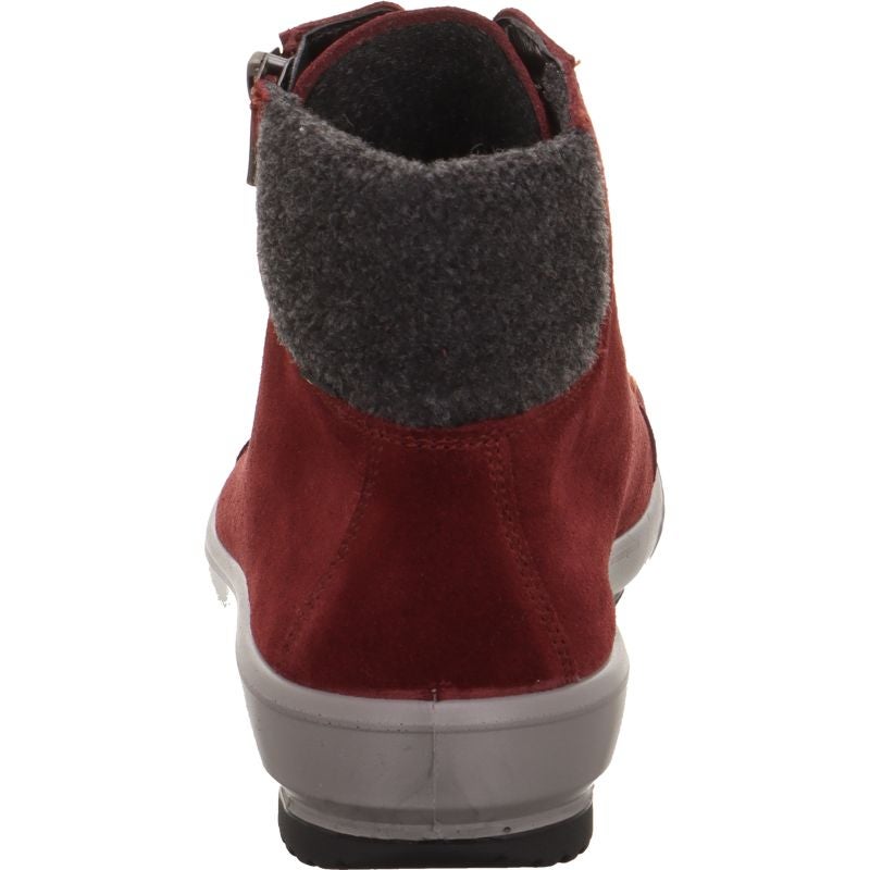 legero TANARO 5.0 Damen Sneaker high - Material: Leder in Rot