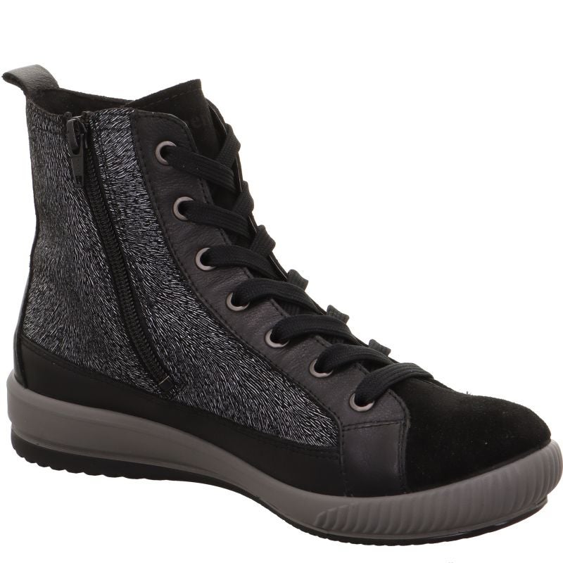 legero TANARO 5.0 Damen Sneaker high - Material: Leder in Schwarz