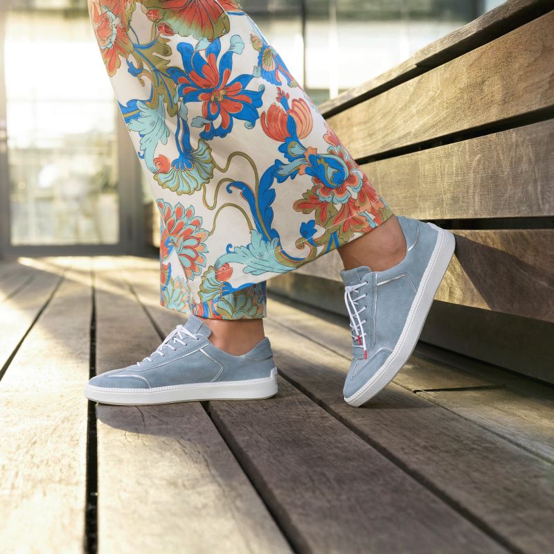 Think! TURNA DAMEN Damen Sneaker low - Material: Leder in Blau
