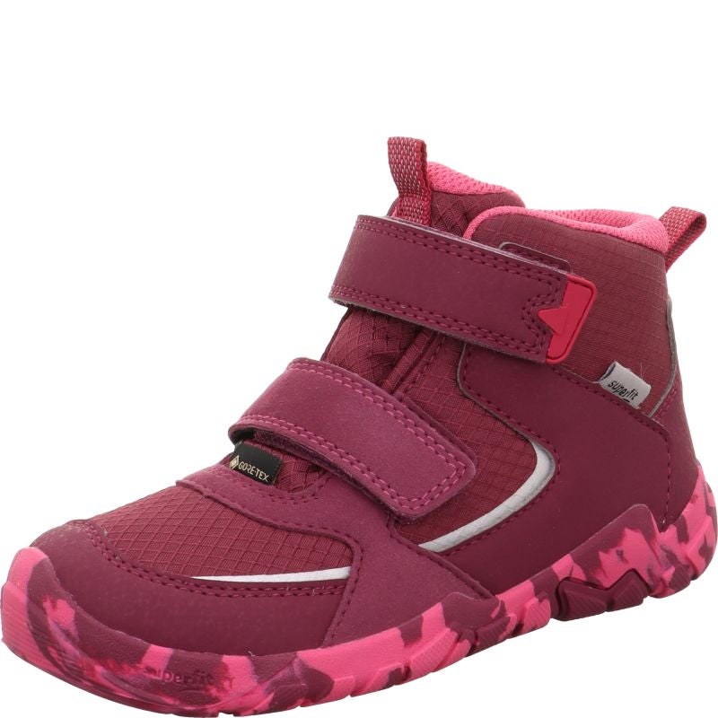 Superfit TRACE Mädchen Sneaker high - Material: Textil/Sonstiges Material in Rot
