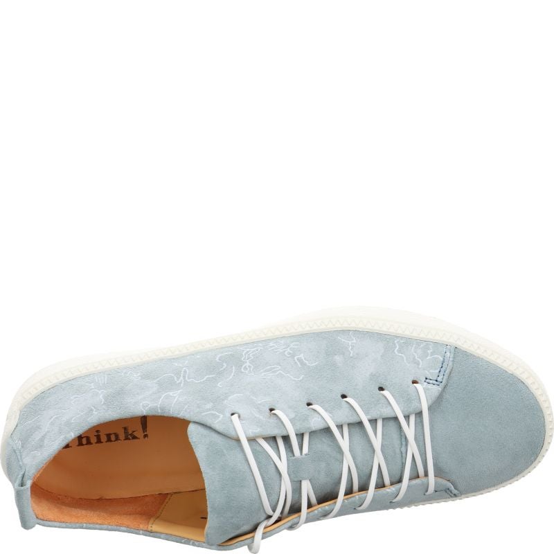Think TURNA WOMEN Sneakers low - Material: Leather in Blue