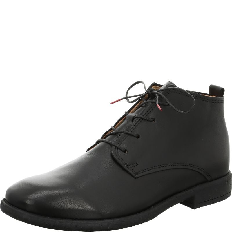 Think! CIVITA Herren Ankle Boots - Material: Leder in Schwarz