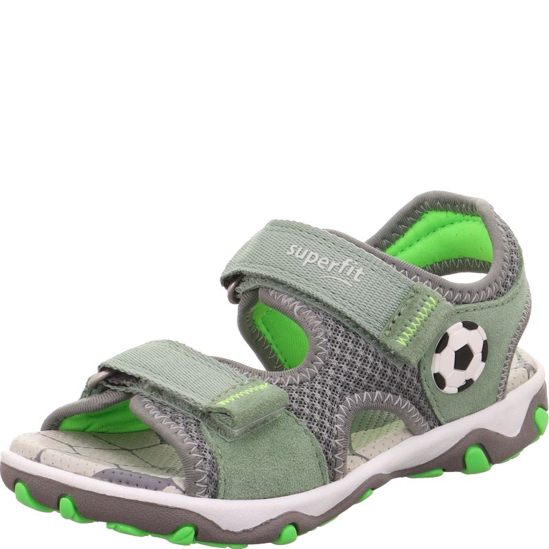 Superfit MIKE 3.0 Jungen  - Material: Leder/Textil in Grün