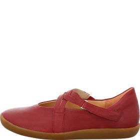 Think NATURE Ballerina - Material: Leather in Red