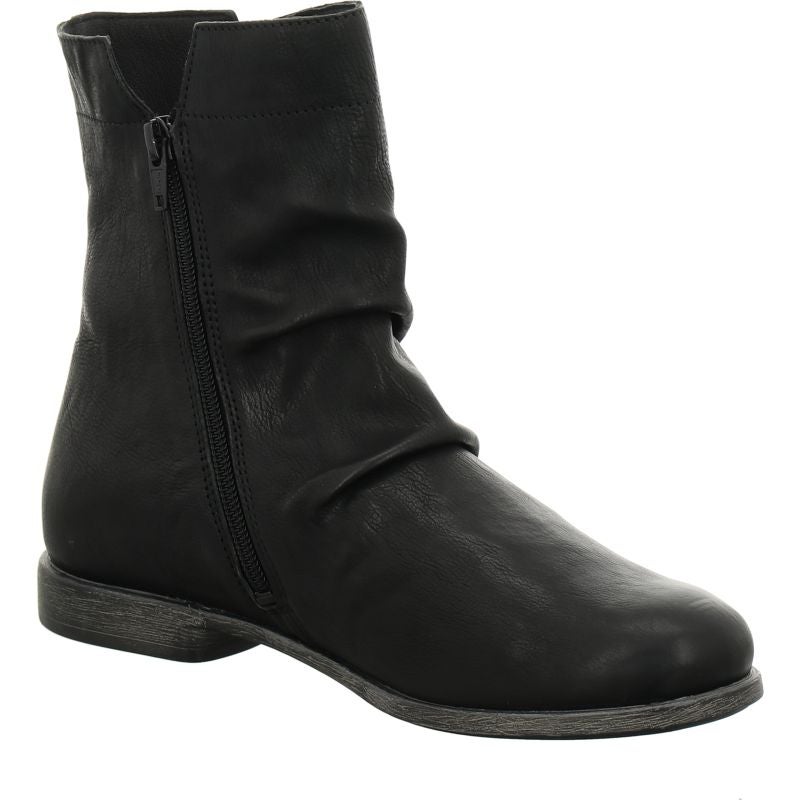 Think AGRAT Woman Ankle boot - Material: Leather in Black