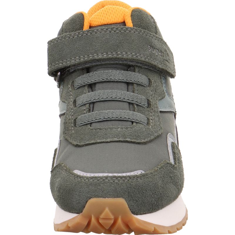 superfit DASH Unisex | Boys Sneakers high - Material: Leder/Sonstiges Material/Texti in Green