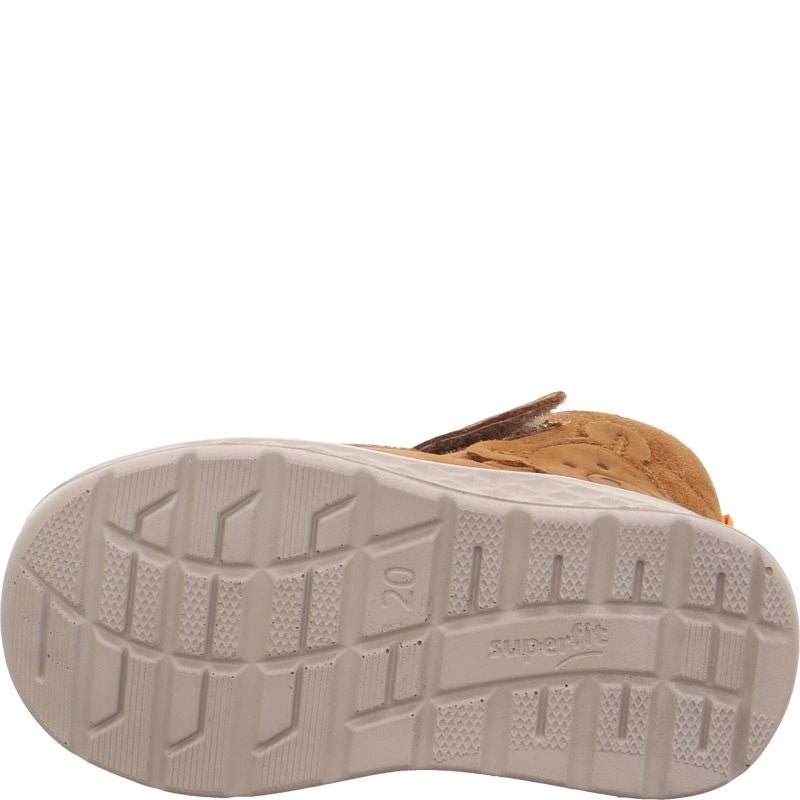 Superfit BREEZE Jungen Sneaker high - Material: Leder in Braun