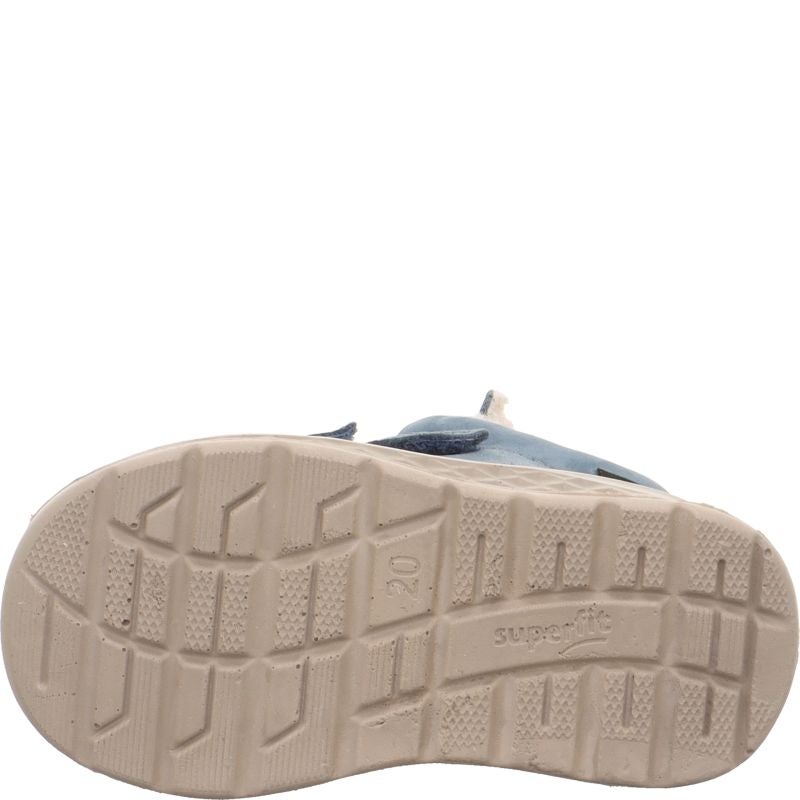 Superfit BREEZE Unisex, Boys Sneakers high - Material: Leather in Blue