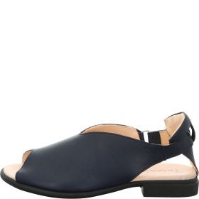 Think! KAMAA Damen Riemchensandale - Material: Leder in Blau