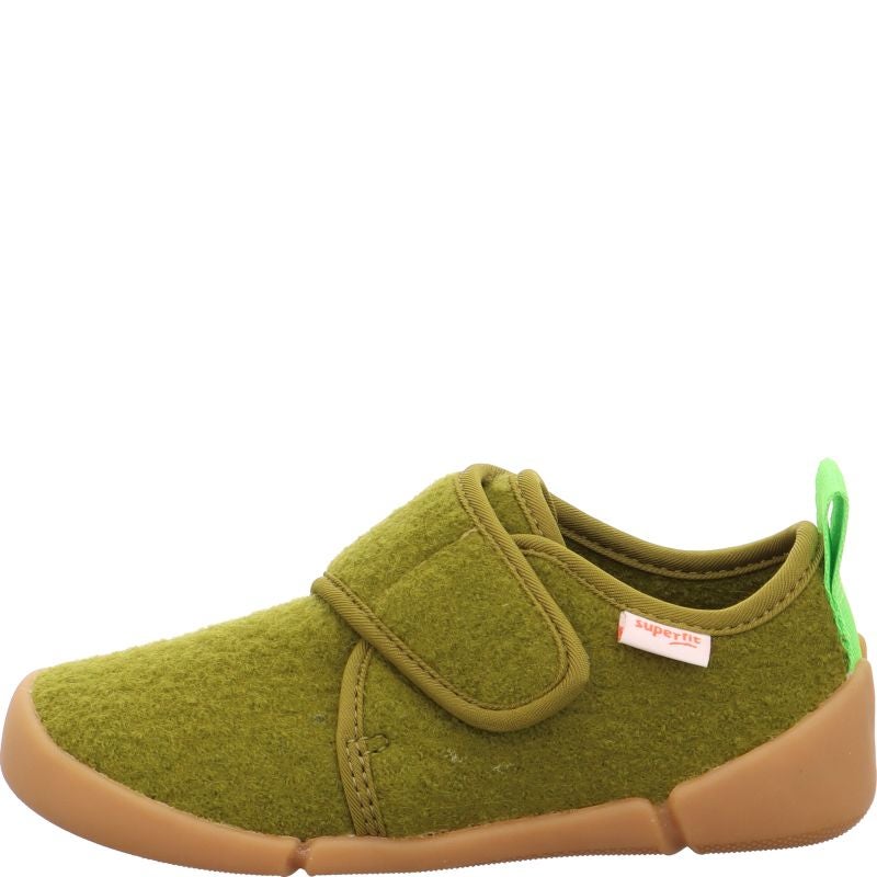Superfit VENTI Jungen Hausschuh - Material: Textil in Grün