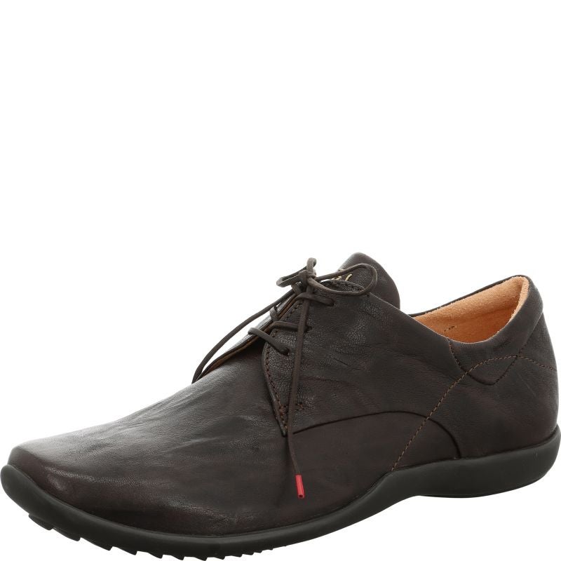 Think STONE HERREN Men Lace up shoe - Material: Leather in Brown