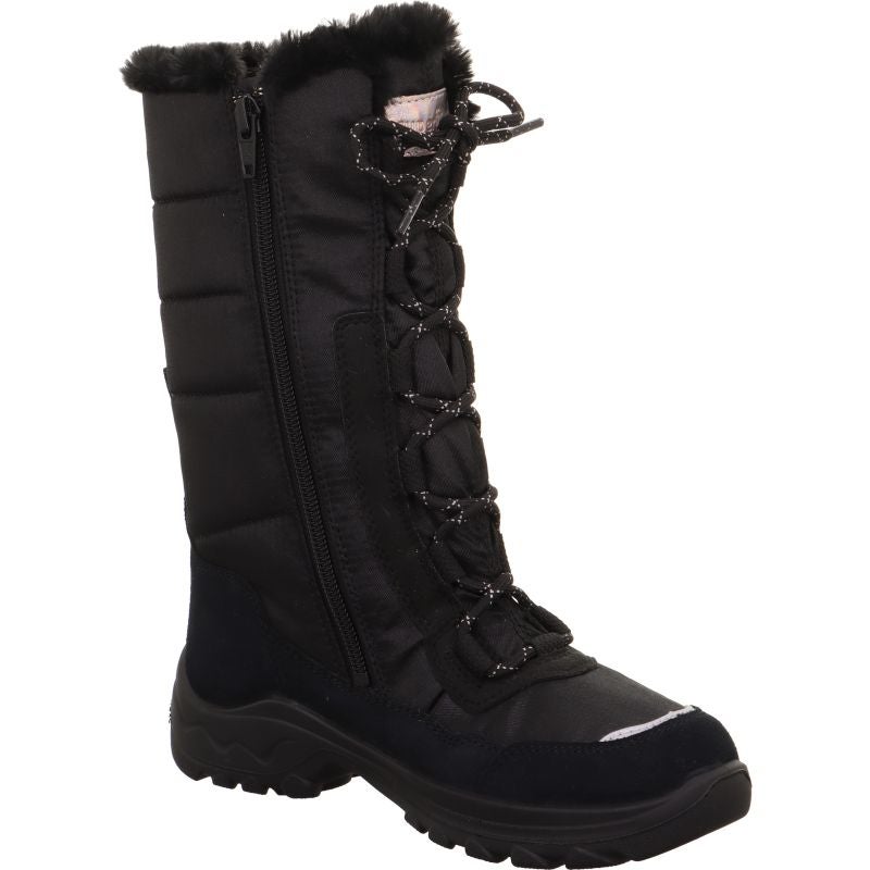 Superfit AURORA Girls Boot - Material: Leather/Textil in Black