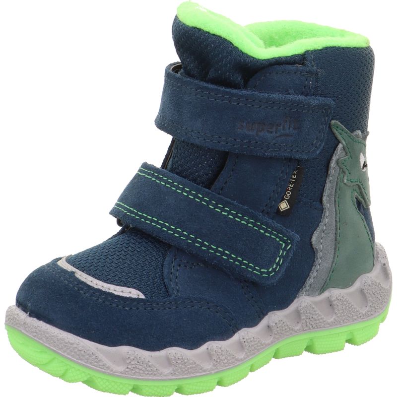 Superfit ICEBIRD Unisex | Jungen Boots - Material: Leder/Textil in Blau