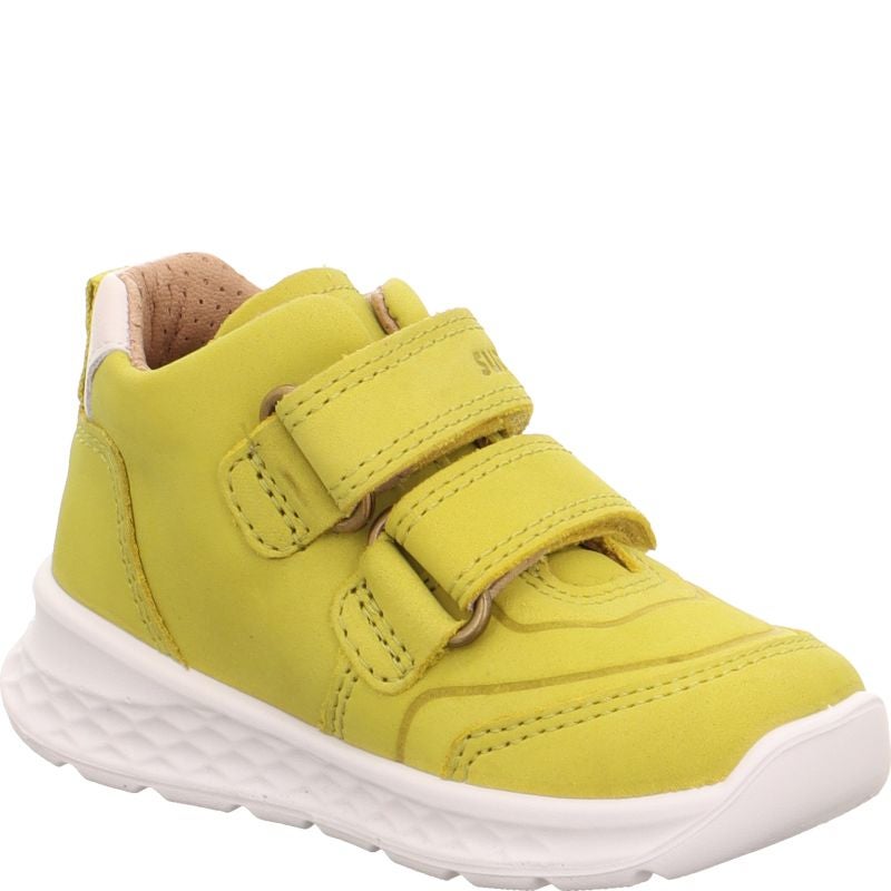 Superfit BREEZE Sneakers low - Material: Leather in Yellow