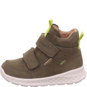 Superfit BREEZE Unisex, Boys Sneakers high - Material: Leather in Green