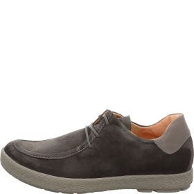 Think GEOAG Men Lace up shoe - Material: Leather in Brown