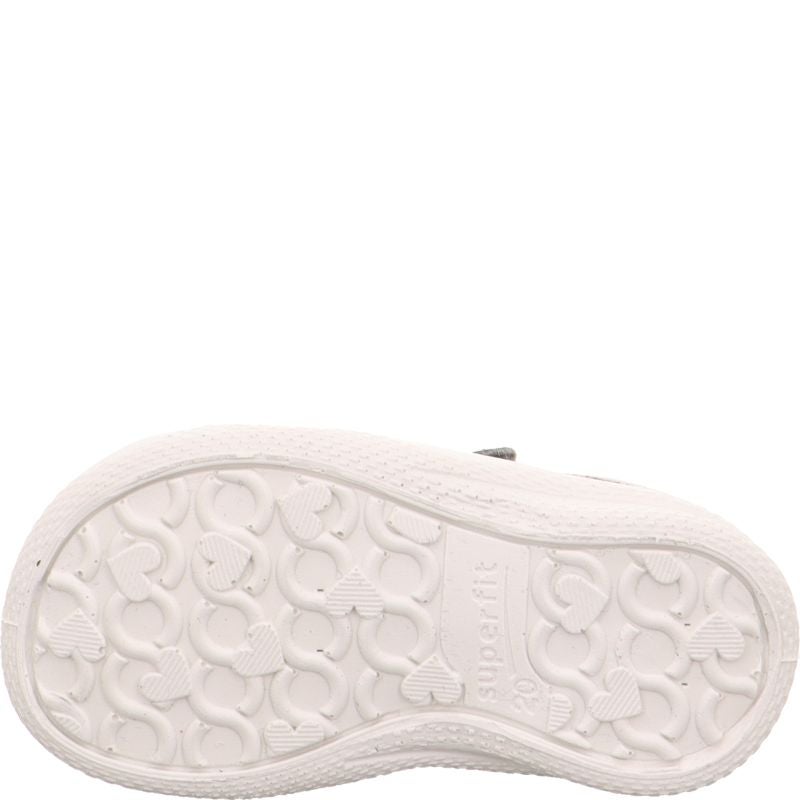 Superfit POLLY Girls Sandal - Material: Leather/Textil in Grey