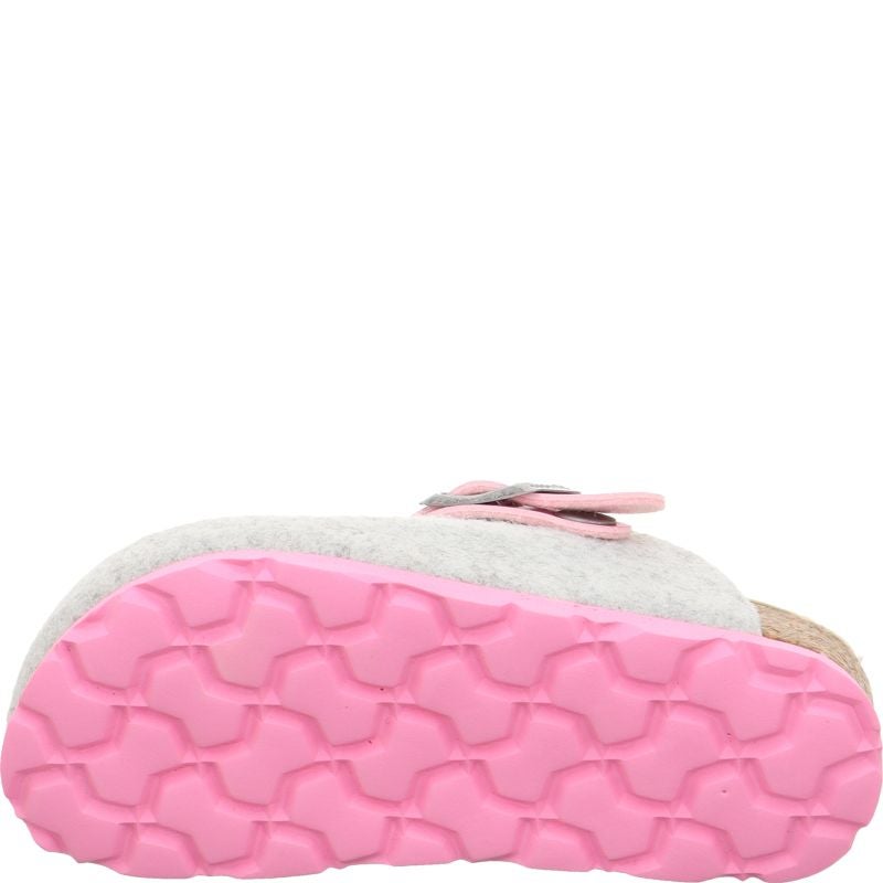 Superfit FUSSBETTPANTOFFEL Girls Clog - Material: Textile in Blue