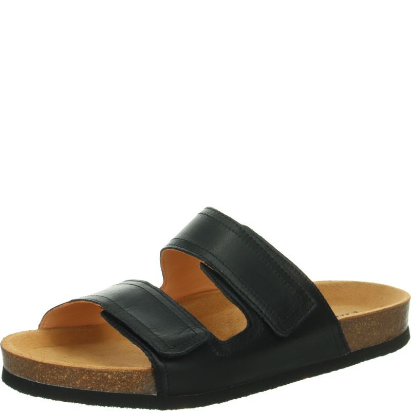 Think WOLFI Men Mules - Material: Leather in Black