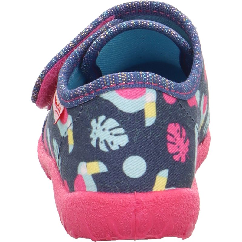 Superfit SPOTTY Girls Slipper - Material: Textile in Blue