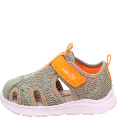 Superfit WAVE Unisex | Jungen Sandale - Material: Textil/Sonstiges Material in Grün