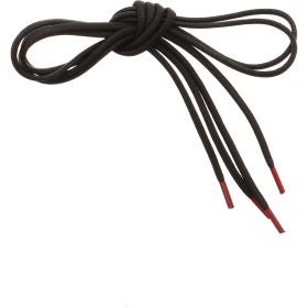 Think THINK SCHUHBAND Unisex Shoelace with red ends - Material: Textile in Black