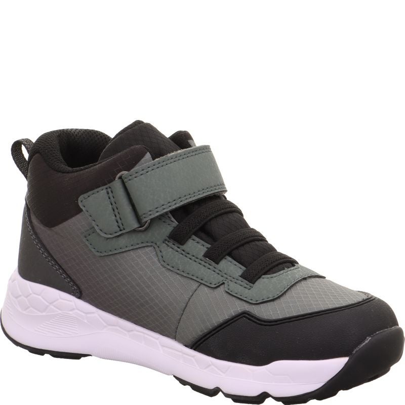 Superfit FREE RIDE Unisex | Jungen Sneaker high - Material: Textil/Sonstiges Material in Grün